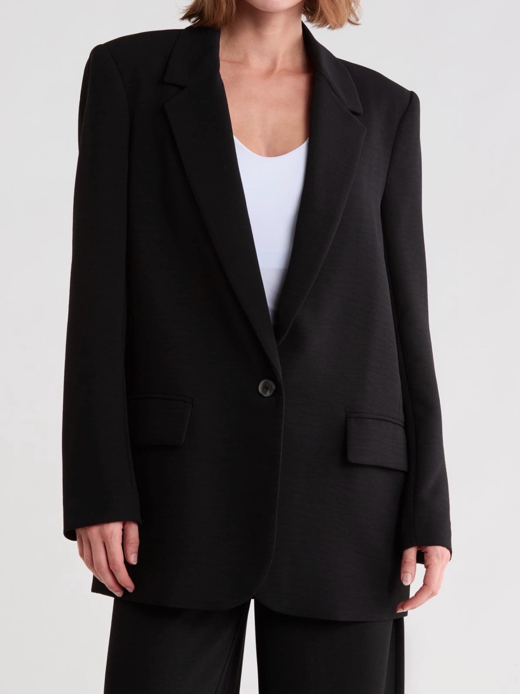 Leith Black Women's Blazer
